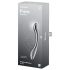 Satisfyer Pure Gravity 1 – godemichet en acier nervuré (argent)