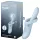 Satisfyer Heat Flex 4 - vibromasseur chauffant avec branche clitoridienne (bleu)