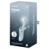 Satisfyer Heat Flex 4 - vibromasseur chauffant avec branche clitoridienne (bleu)