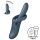 Satisfyer Heat Flex 4 - vibromasseur chauffant pour clitoris - gris