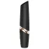 Satisfyer Perfect Kiss - mini vibromasseur rouge à lèvres - noir