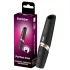 Satisfyer Perfect Kiss - mini vibromasseur rouge à lèvres - noir