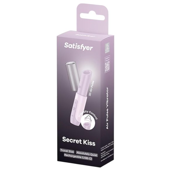 Satisfyer Secret Kiss - stimulateur clitoridien à ondes d’air - rose