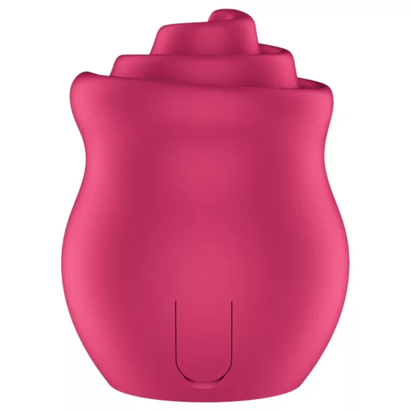 Satisfyer - stimulateur clitoridien langue rotative - silicone rose