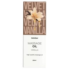 Satisfyer - huile de massage - vanille - 250ml