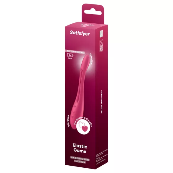 Satisfyer - vibromasseur couple flexible - silicone rose