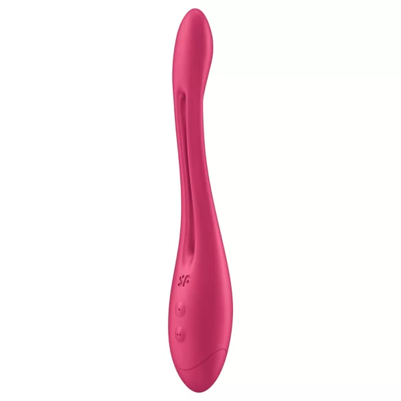Satisfyer - vibromasseur couple flexible - silicone rose