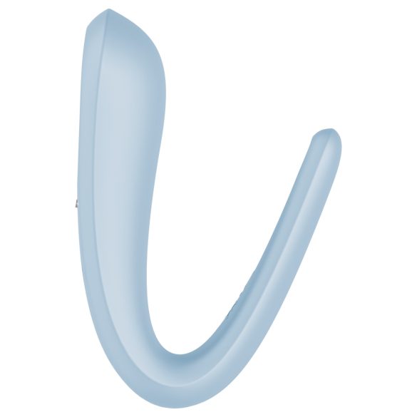 Satisfyer Double Classic - vibromasseur pour couple (bleu)