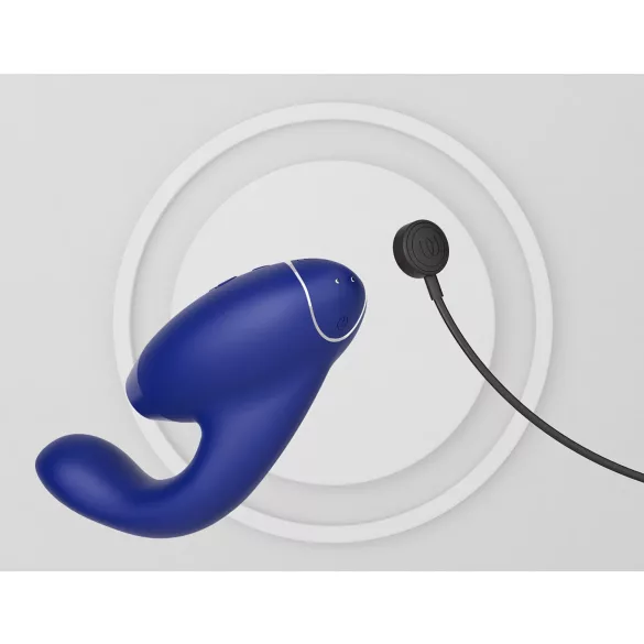 Womanizer - Stimulateur 2 en 1 point G et clitoris - bleu