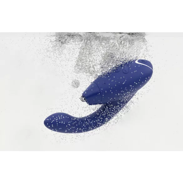 Womanizer - Stimulateur 2 en 1 point G et clitoris - bleu
