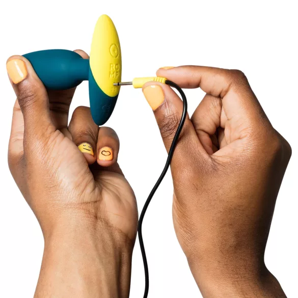 ROMP - plug anal vibrant - silicone vert