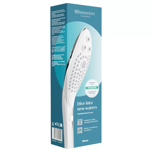 Womanizer Wave - pommeau de douche massant - chromé