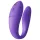 We-Vibe Sync Go - vibromasseur couple connecté rechargeable - silicone violet