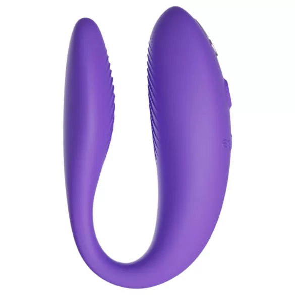 We-Vibe Sync Go - vibromasseur couple connecté rechargeable - silicone violet
