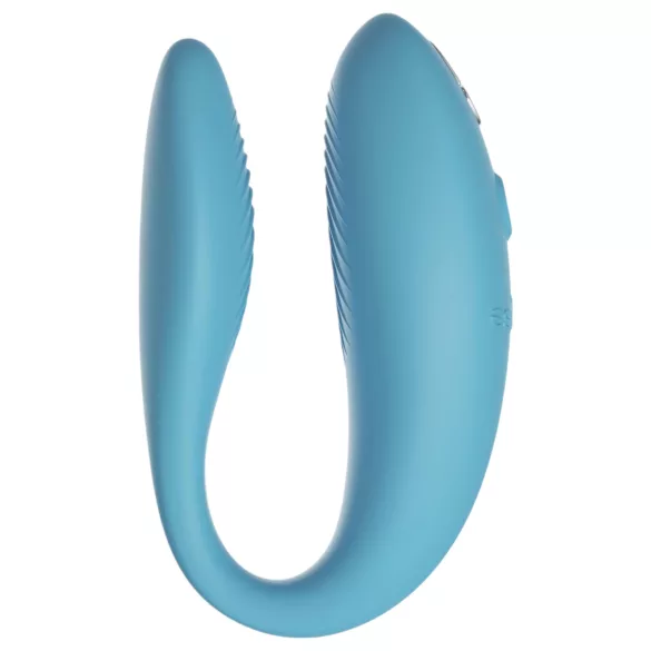 We-Vibe Sync Go - vibromasseur couple connecté rechargeable - turquoise