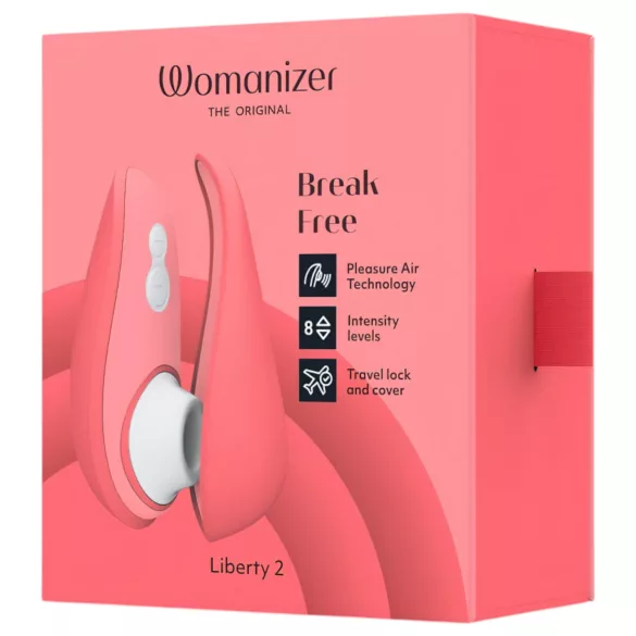 Womanizer - stimulateur clitoridien à ondes pulsées rechargeable - rose