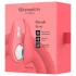 Womanizer - stimulateur clitoridien à ondes pulsées rechargeable - rose
