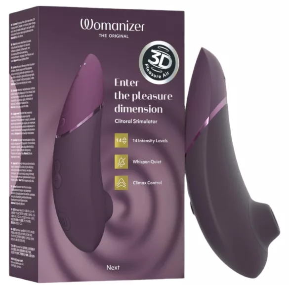 Womanizer Next - stimulateur clitoridien à ondes d’air rechargeable - violet