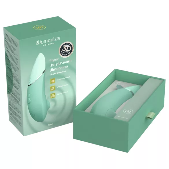 Womanizer Next - stimulateur clitoridien à ondes d’air, rechargeable (sauge)