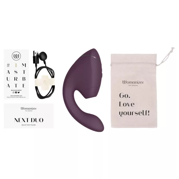 Womanizer Next Duo - vibromasseur 2‑en‑1 pour point G (violet)