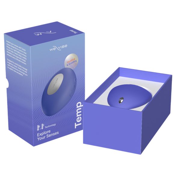 We-Vibe Temp - Vibromasseur chauffant-refroidissant pour clitoris (bleu)