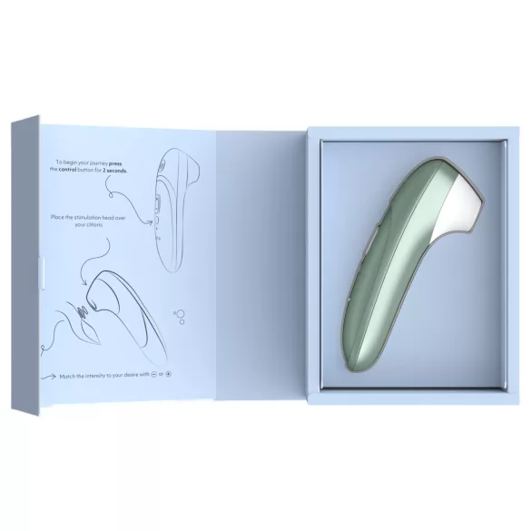 Womanizer Pro - stimulateur clitoridien à ondes d’air (vert)