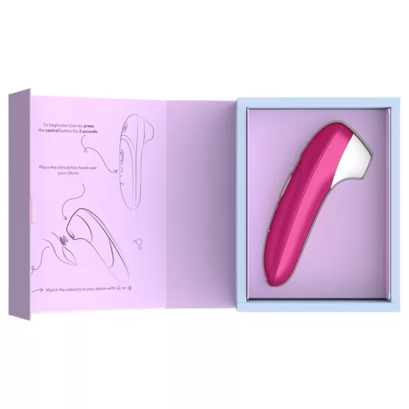 Womanizer Pro - stimulateur clitoridien à ondes d’air (rose)