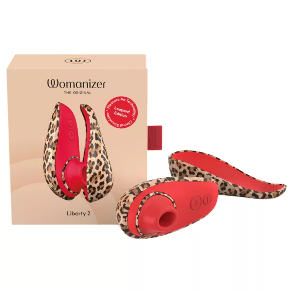 Womanizer Liberty 2 - stimulateur clitoridien à ondes d’air (léopard)