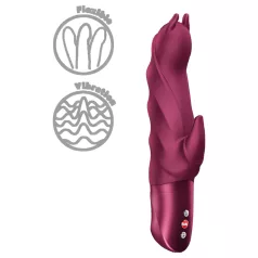   Fun Factory Darling Devil - vibromasseur avec stimulateur clitoridien (rouge)