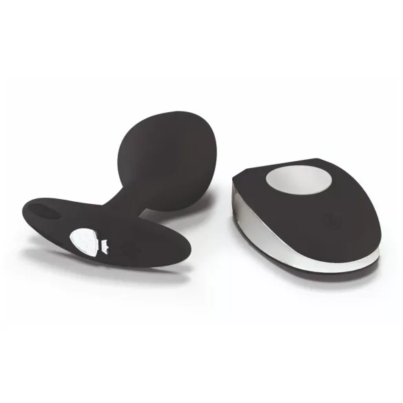 Mystim - plug anal vibrant électrostimulation - silicone noir
