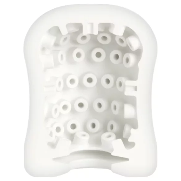 Mystim - masturbateur texturé Dotty Dora - blanc