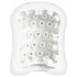 Mystim - masturbateur texturé Dotty Dora - blanc