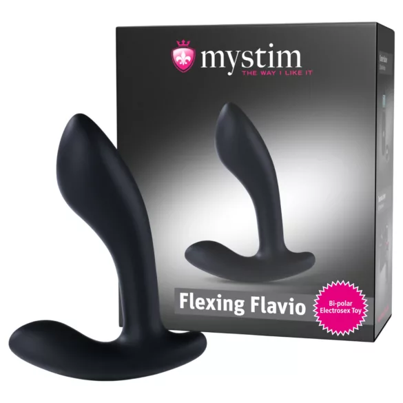 Mystim - stimulateur prostate électro vibrant - silicone noir