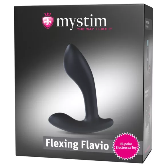 Mystim - stimulateur prostate électro vibrant - silicone noir