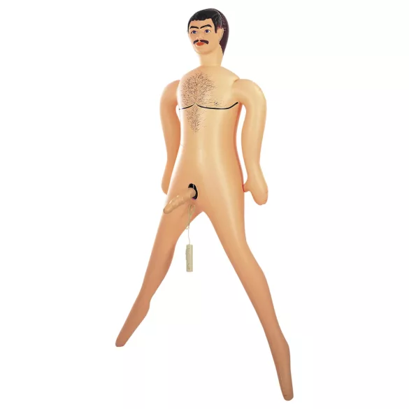NMC Big John - poupée gonflable homme avec gode vibrant