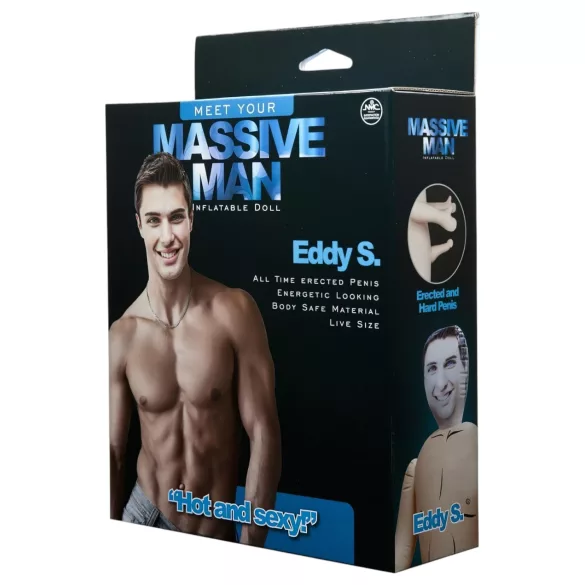 Eddy - poupée gonflable homme - PVC