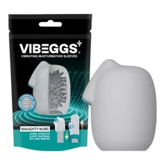   VIBEGGS - œuf vibrant masturbateur - stimulation bosses - blanc
