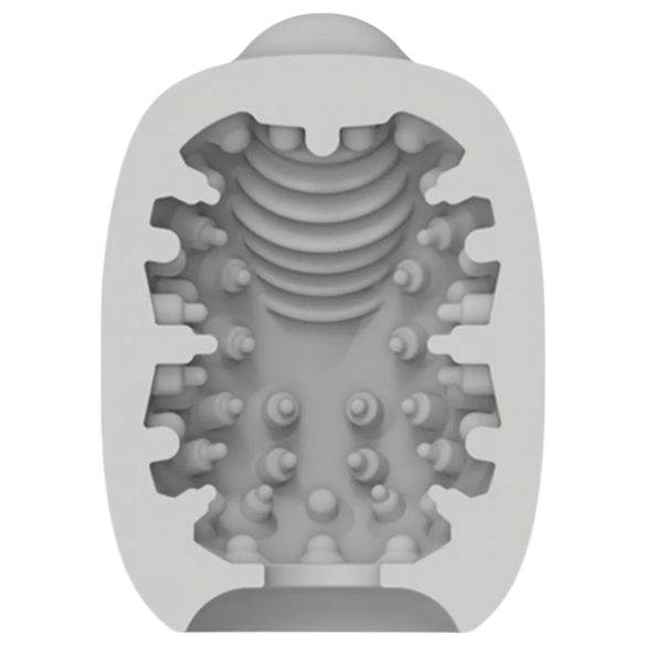 VIBEGGS - œuf vibrant masturbateur - stimulation bosses - blanc