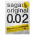 Sagami Original 0,02 L - préservatif ultra-fin - 58mm - boîte de 3