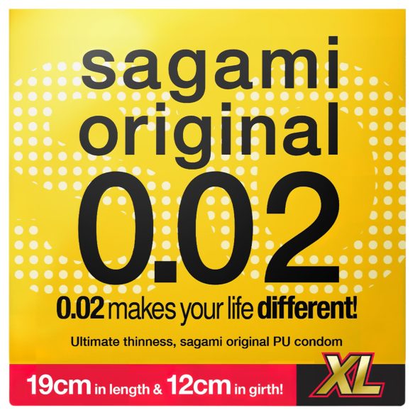 Sagami Original 0,02 XL - préservatif - 61mm (1 pièce)