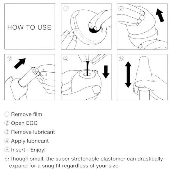 TENGA Egg Mesh - masturbateur en forme d'œuf (1 pièce)