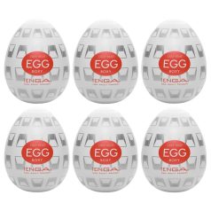 Pack de 6 TENGA Egg Boxy - masturbateur œuf