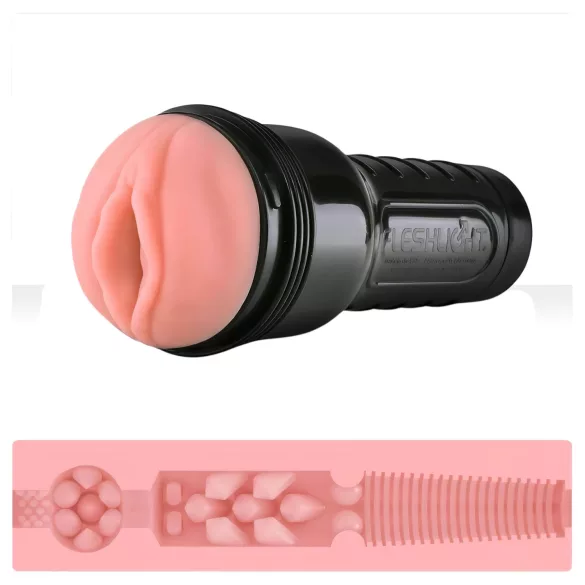 Fleshlight - vagin réaliste en étui - Destroya Pink Lady - couleur chair