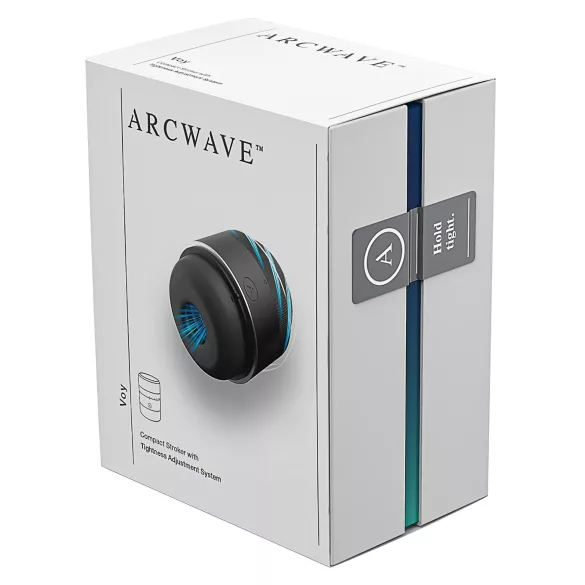Arcwave - masturbateur homme stimulation rotation pression - silicone noir