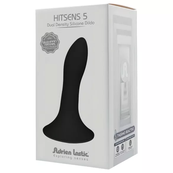 Adrien Lastic - gode anal thermo réactif - silicone noir