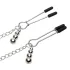 Fifty Shades of Grey - pince-tétons avec collier - métal argenté