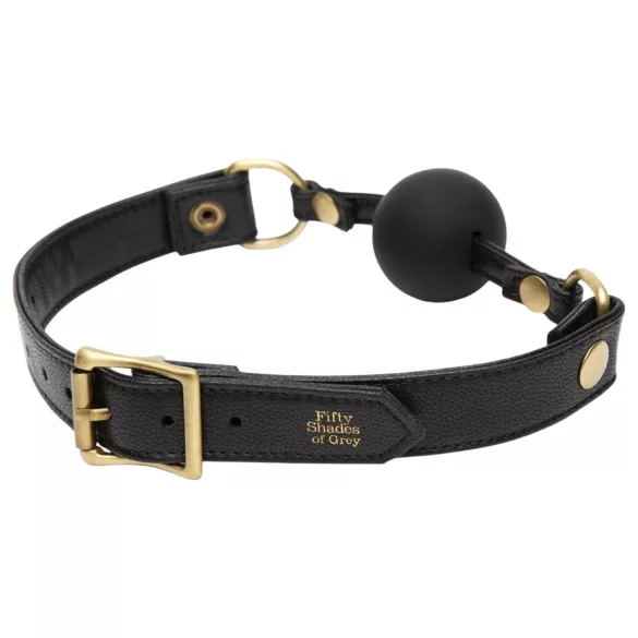 Fifty Shades of Grey - bâillon boule Bound to You - noir