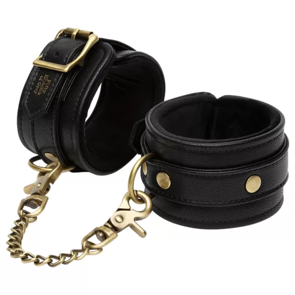 Fifty Shades of Grey - menottes de cheville - cuir noir
