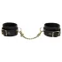 Fifty Shades of Grey - menottes de cheville - cuir noir