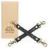 Fifty Shades of Grey - harnais de bondage croisé - cuir noir